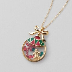 Jingle Ornament Charm Necklace